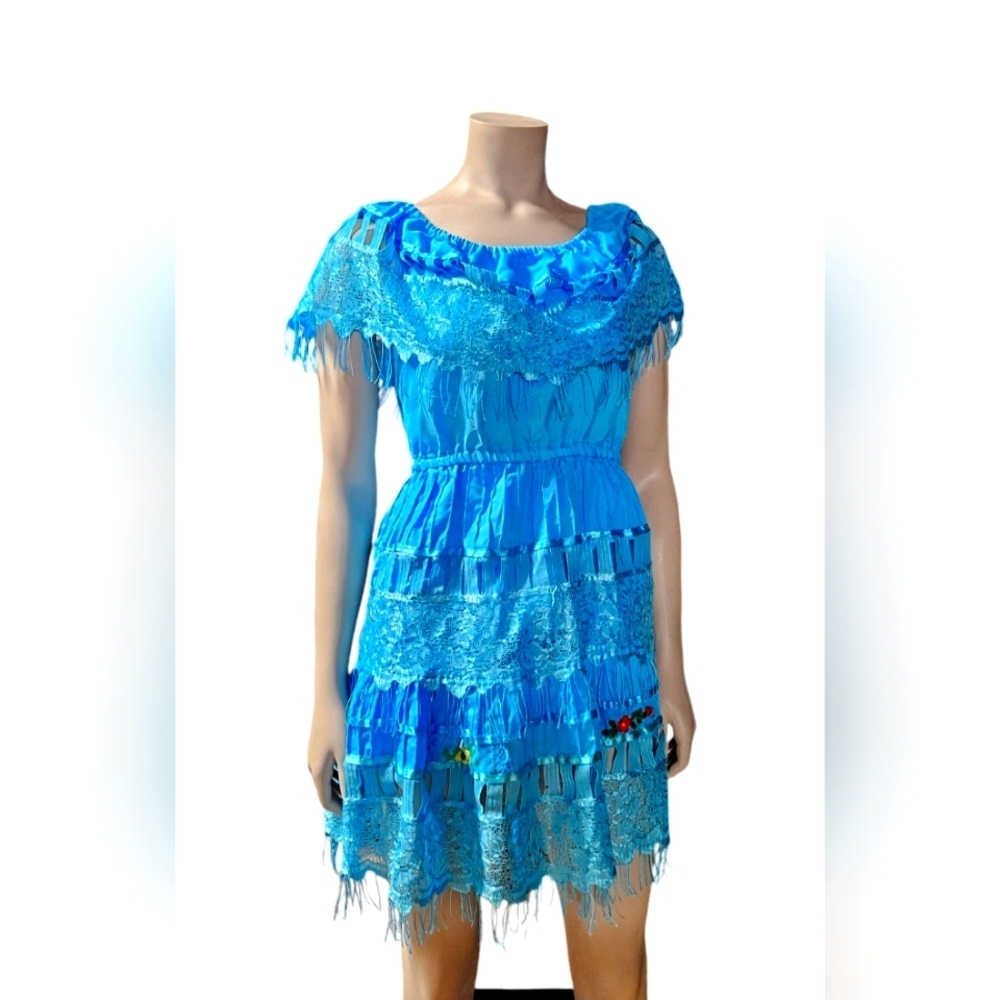 Vintage Handcrafted Mexican Dress